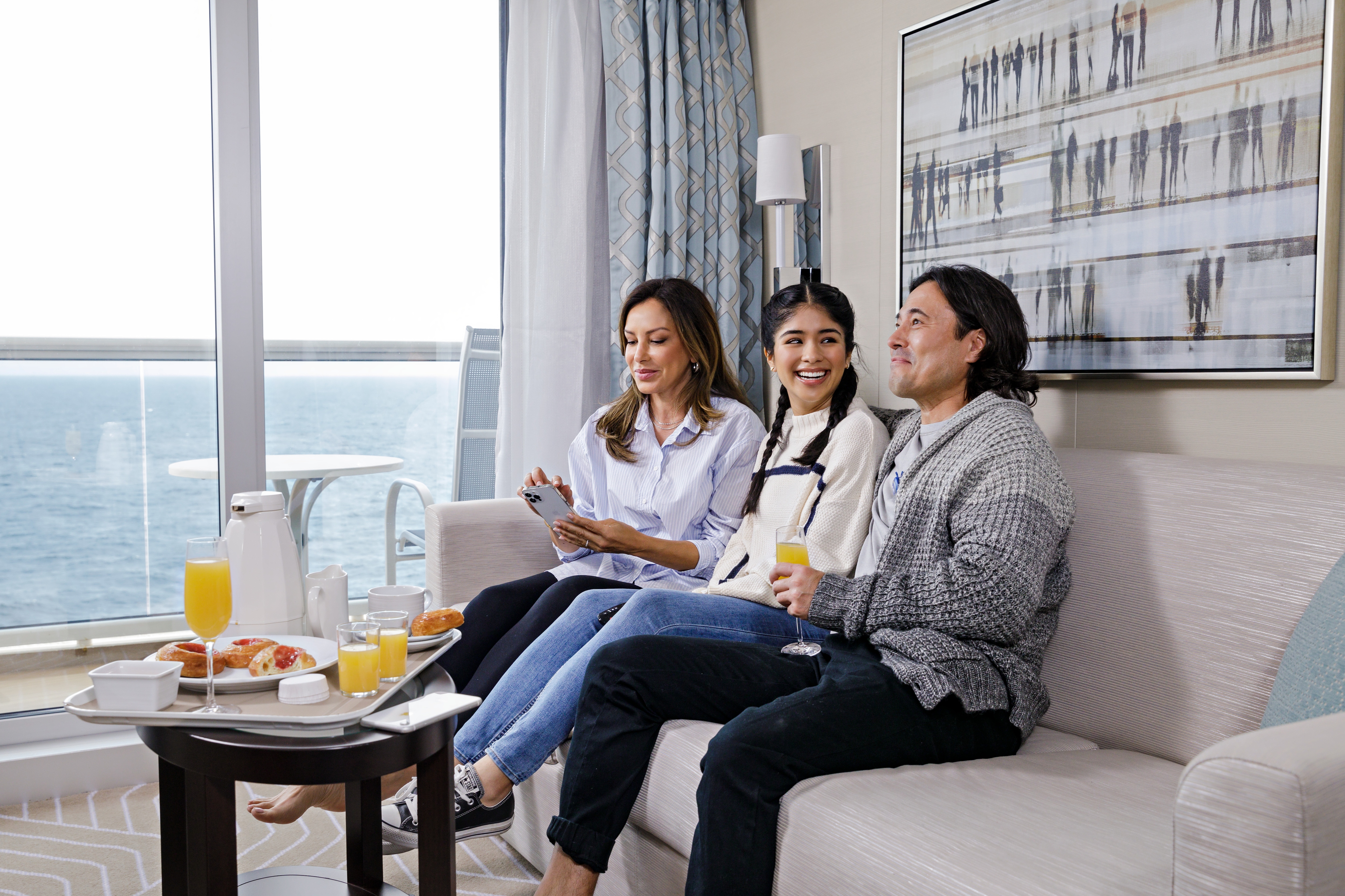 Spacious comfort for the whole family.